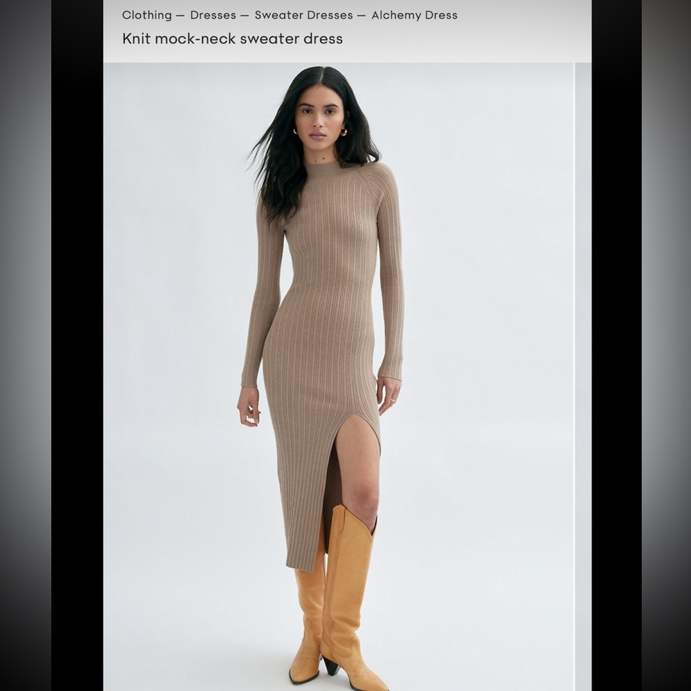 Wilfred Alchemy Dress in Camel